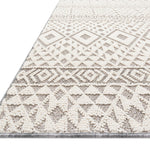 Loloi Cole Silver / Ivory Rug Loloi