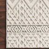 Loloi Cole Silver / Ivory Rug Loloi