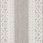 Loloi Cole Grey / Ivory Rug RUGS - synthetic Loloi