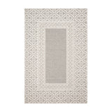 Loloi Cole Grey / Ivory Rug RUGS - synthetic Loloi 18" x 18"