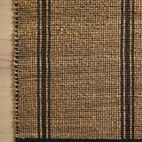 Angela Rose x Loloi Colton Natural/ Black Rug 0-RUGS Loloi
