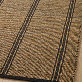 Angela Rose x Loloi Colton Natural/ Black Rug 0-RUGS Loloi