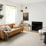 Angela Rose x Loloi Colton Ivory/ Black Rug 0-RUGS Loloi