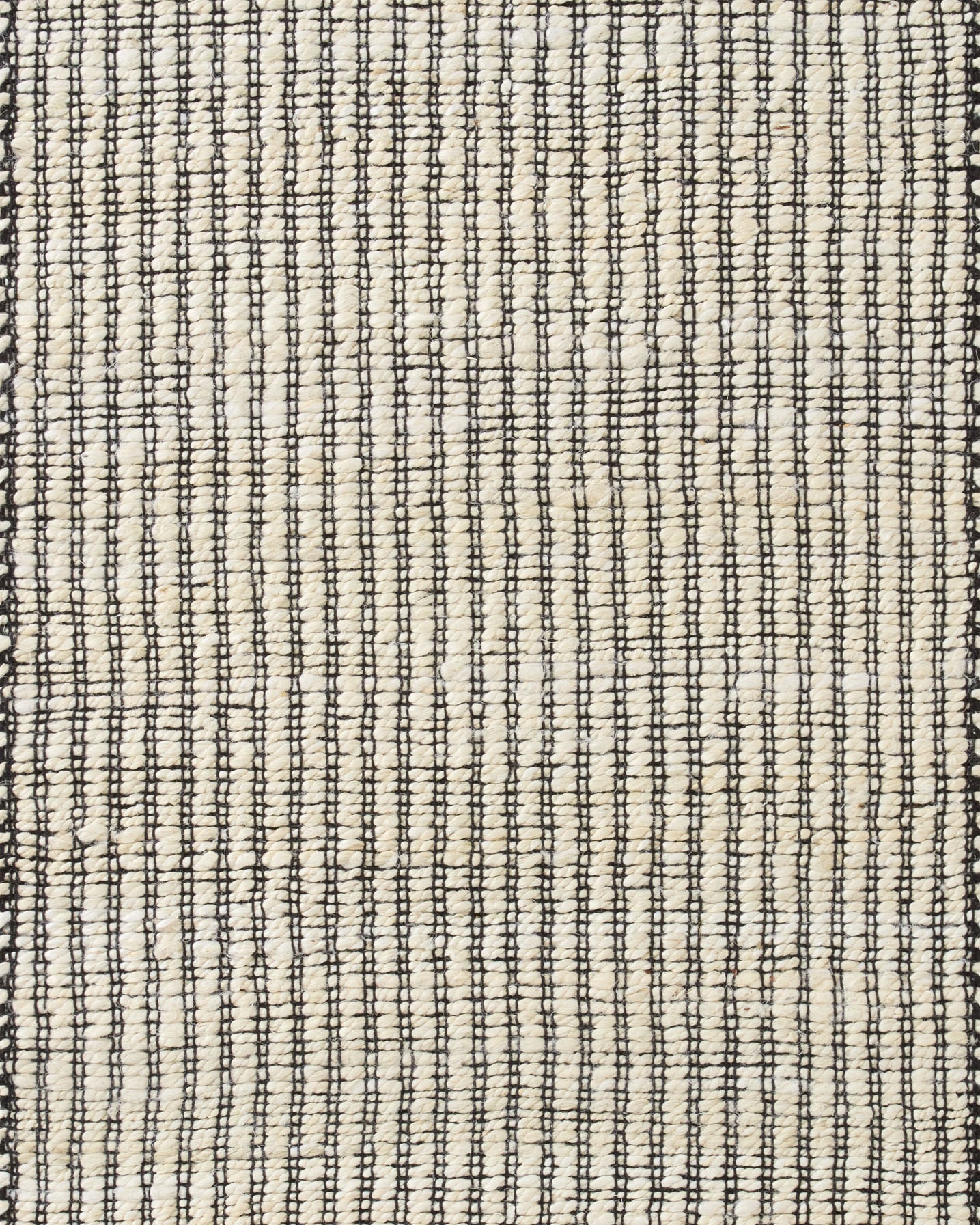 Angela Rose x Loloi Colton Ivory/ Black Rug 0-RUGS Loloi