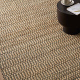 Angela Rose x Loloi Colton Natural/ Navy Rug 0-RUGS Loloi