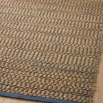 Angela Rose x Loloi Colton Natural/ Navy Rug 0-RUGS Loloi