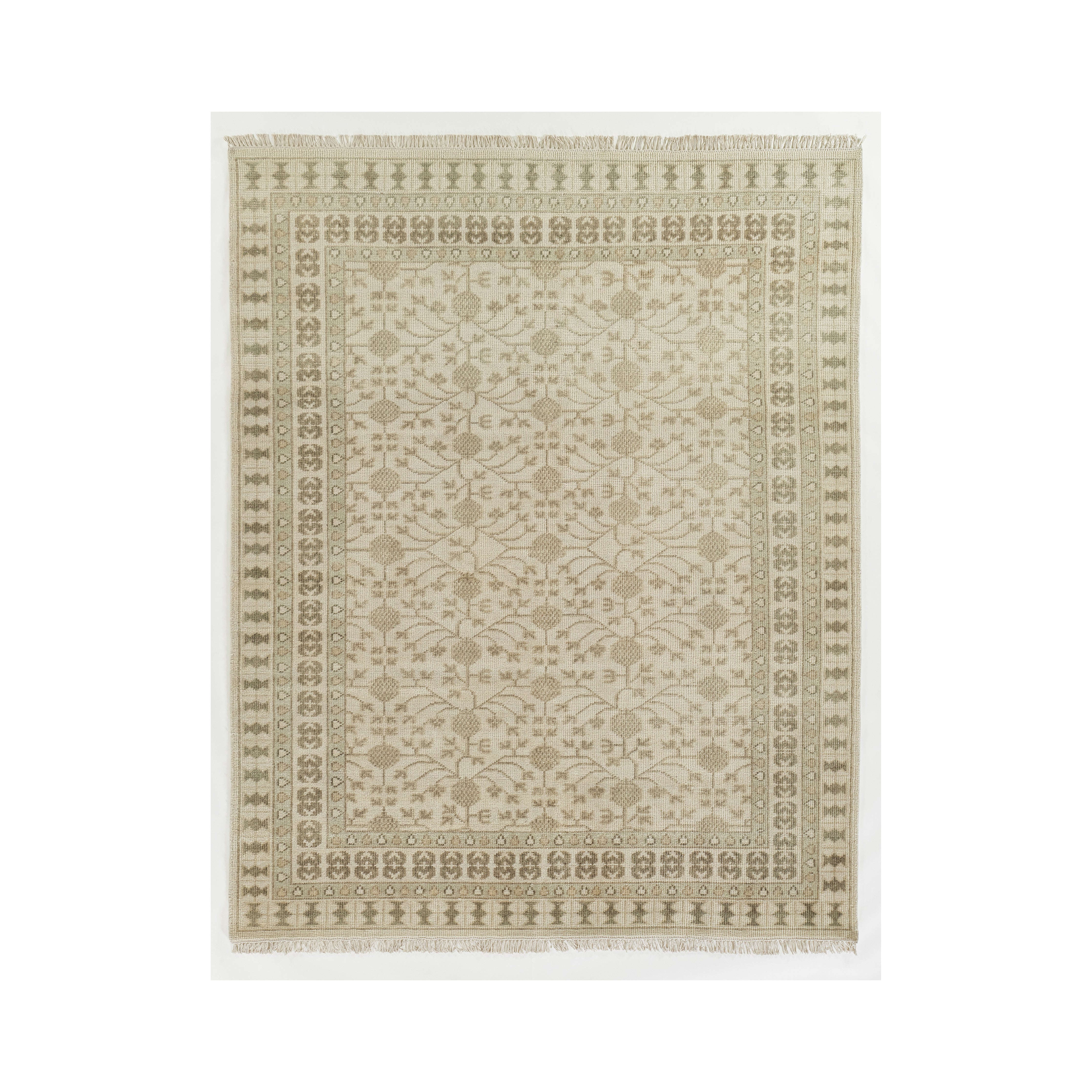 Concord Sudbury Hand Knotted Area Rug RUGS - wool Momeni Beige 2' x 3'