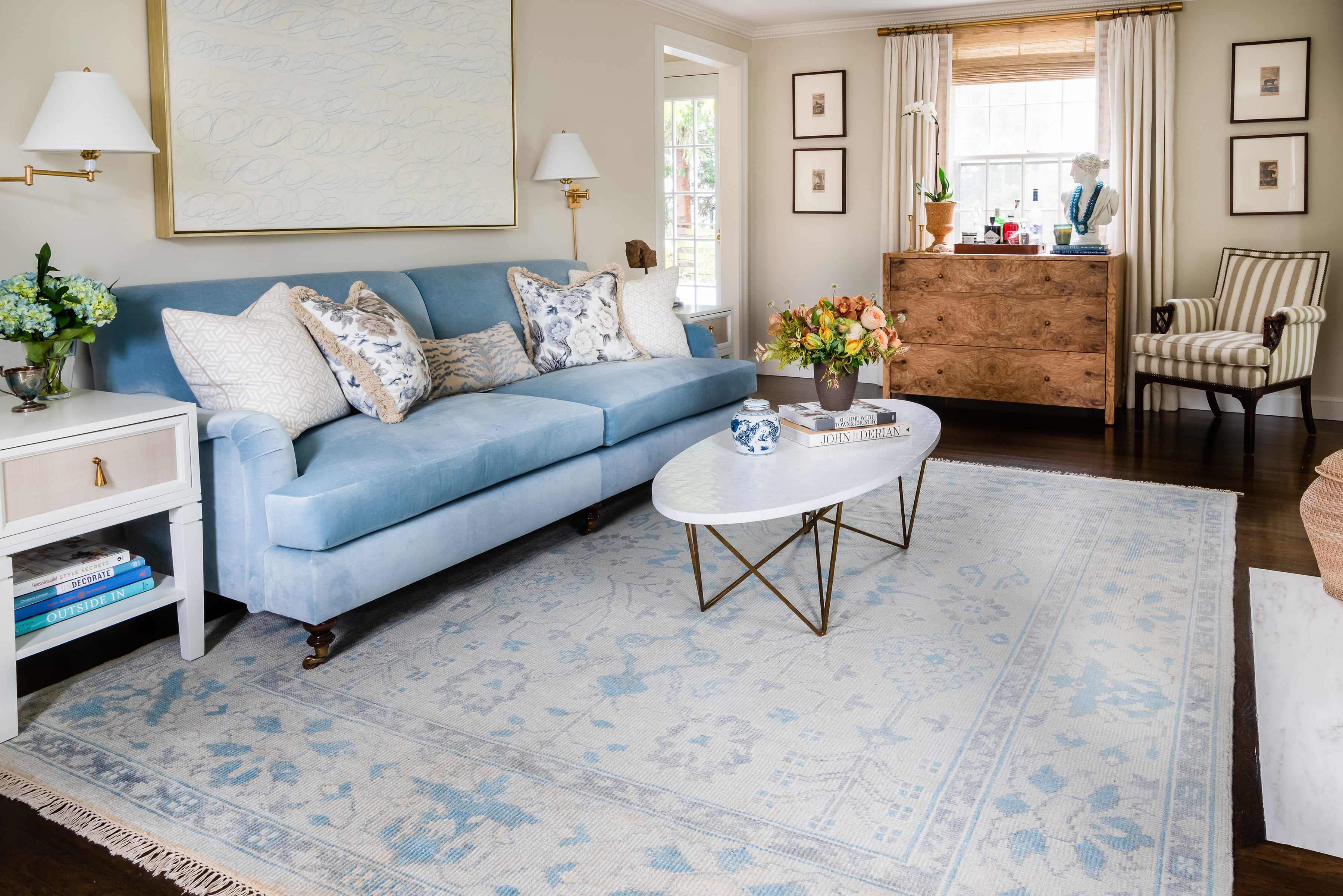 Concord Lowell Hand Knotted Area Rug RUGS - wool Momeni