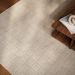 Contura Grid Hand Loomed Rug RUGS - wool Momeni