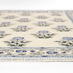 Cotswold Block Print Hand Tufted Rug RUGS - wool Momeni