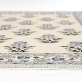 Cotswold Block Print Hand Tufted Rug RUGS - wool Momeni