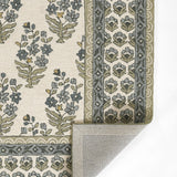 Cotswold Block Print Hand Tufted Rug RUGS - wool Momeni