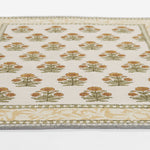 Cotswold Block Print Hand Tufted Rug RUGS - wool Momeni