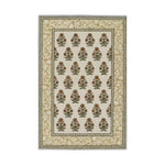 Cotswold Block Print Hand Tufted Rug RUGS - wool Momeni Gold 2' x 3'