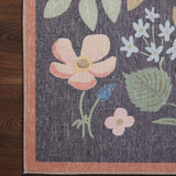 Rifle Paper Co. x Loloi Cotswolds Black Rug RUGS - synthetic Loloi