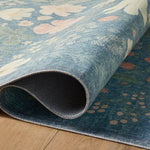 Rifle Paper Co. x Loloi Cotswolds Teal Rug RUGS - synthetic Loloi