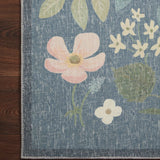 Rifle Paper Co. x Loloi Cotswolds Teal Rug RUGS - synthetic Loloi