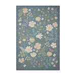 Rifle Paper Co. x Loloi Cotswolds Teal Rug RUGS - synthetic Loloi 18" x 18"