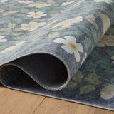 Rifle Paper Co. X Loloi/ Cotswolds Primrose Charcoal Rug 3 - RUGS - patterned Loloi
