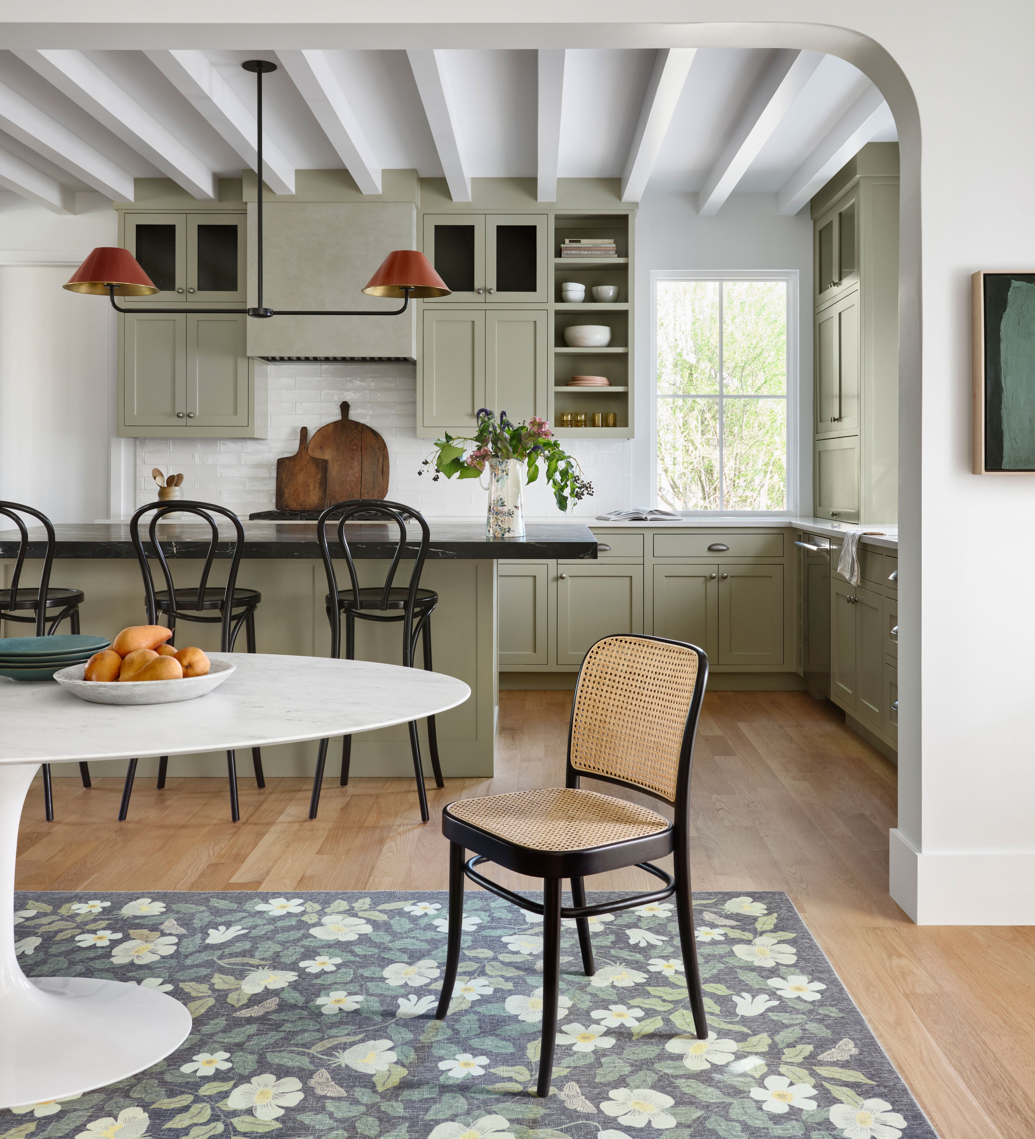 Rifle Paper Co. X Loloi/ Cotswolds Primrose Charcoal Rug 3 - RUGS - patterned Loloi