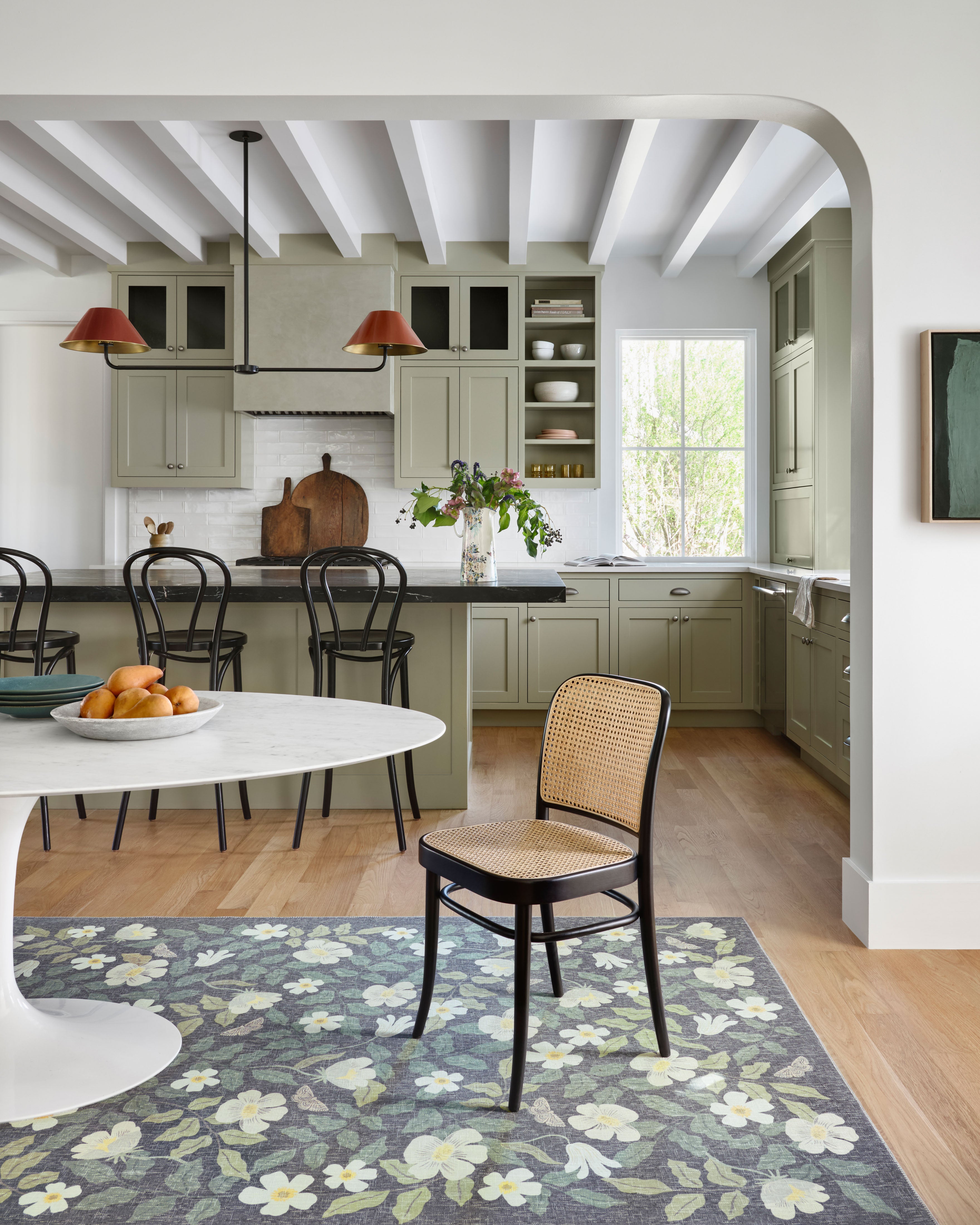 Rifle Paper Co. X Loloi/ Cotswolds Primrose Charcoal Rug 3 - RUGS - patterned Loloi