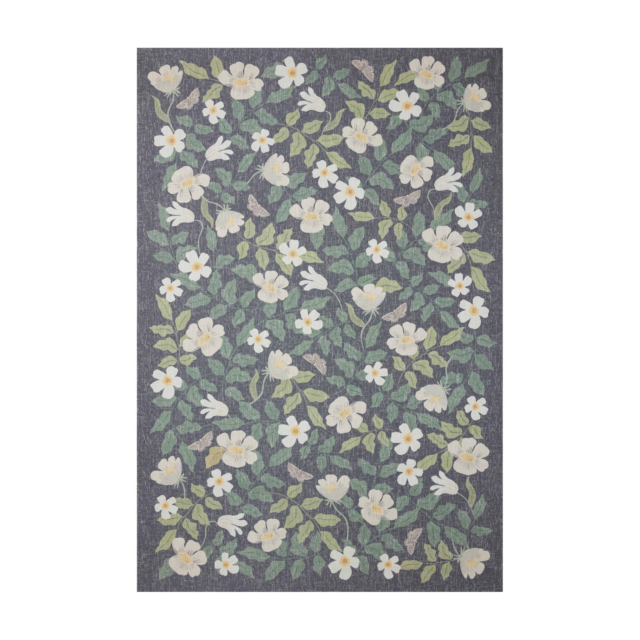 Rifle Paper Co. x Loloi Cotswolds Charcoal Rug RUGS - synthetic Loloi 18" x 18"