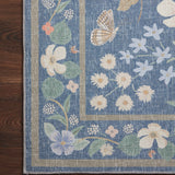 Rifle Paper Co. x Loloi Cotswolds Indigo Rug RUGS - synthetic Loloi