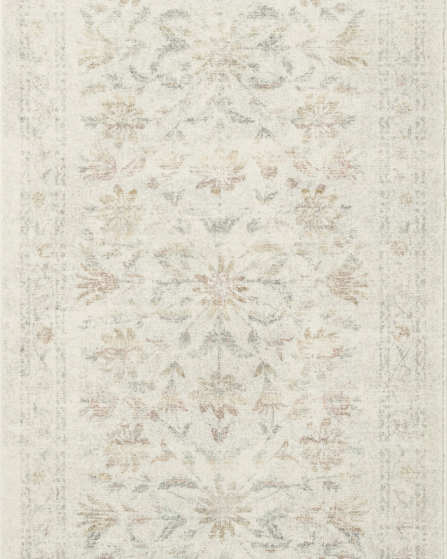 Rifle Paper Co. x Loloi Courtyard Lily Yellow / Multi Rug 3-patterned rugs Loloi