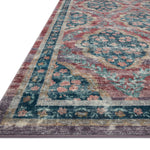 Rifle Paper Co. x Loloi Courtyard Chateau Red Rug 3-patterned rugs Loloi