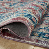 Rifle Paper Co. x Loloi Courtyard Chateau Red Rug 3-patterned rugs Loloi