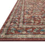 Rifle Paper Co. x Loloi Courtyard Crimson Oval Rug RUGS - synthetic Loloi