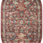 Rifle Paper Co. x Loloi Courtyard Crimson Rug RUGS - synthetic Loloi