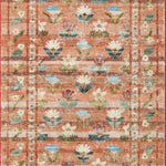 Rifle Paper Co. x Loloi Courtyard Hadley Terracotta Rug 3-patterned rugs Loloi