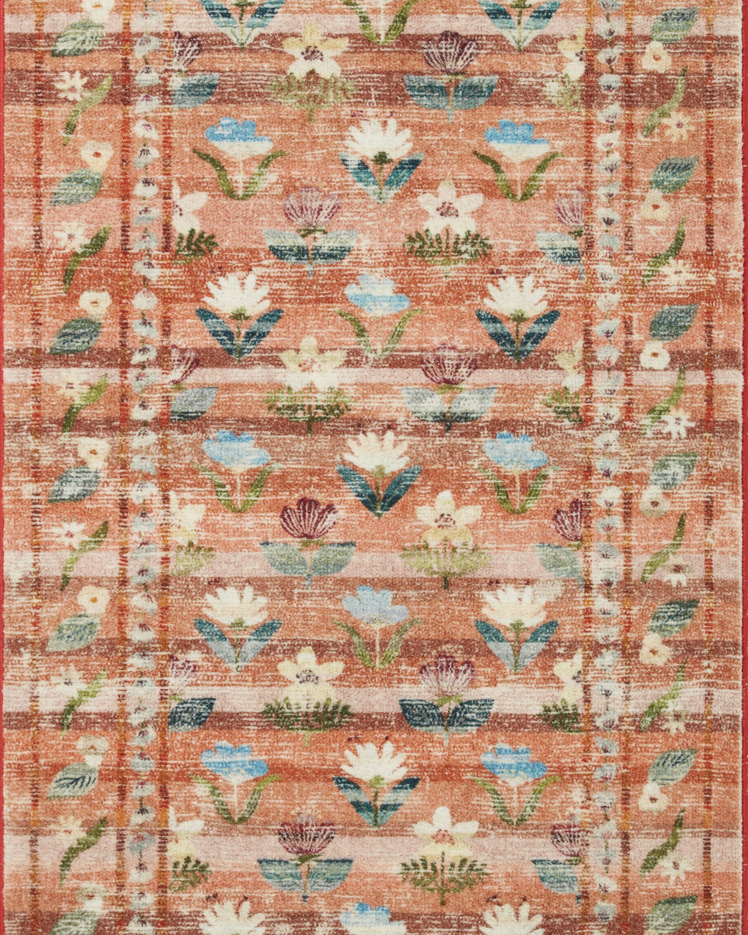 Rifle Paper Co. x Loloi Courtyard Terracotta Rug RUGS - synthetic Loloi