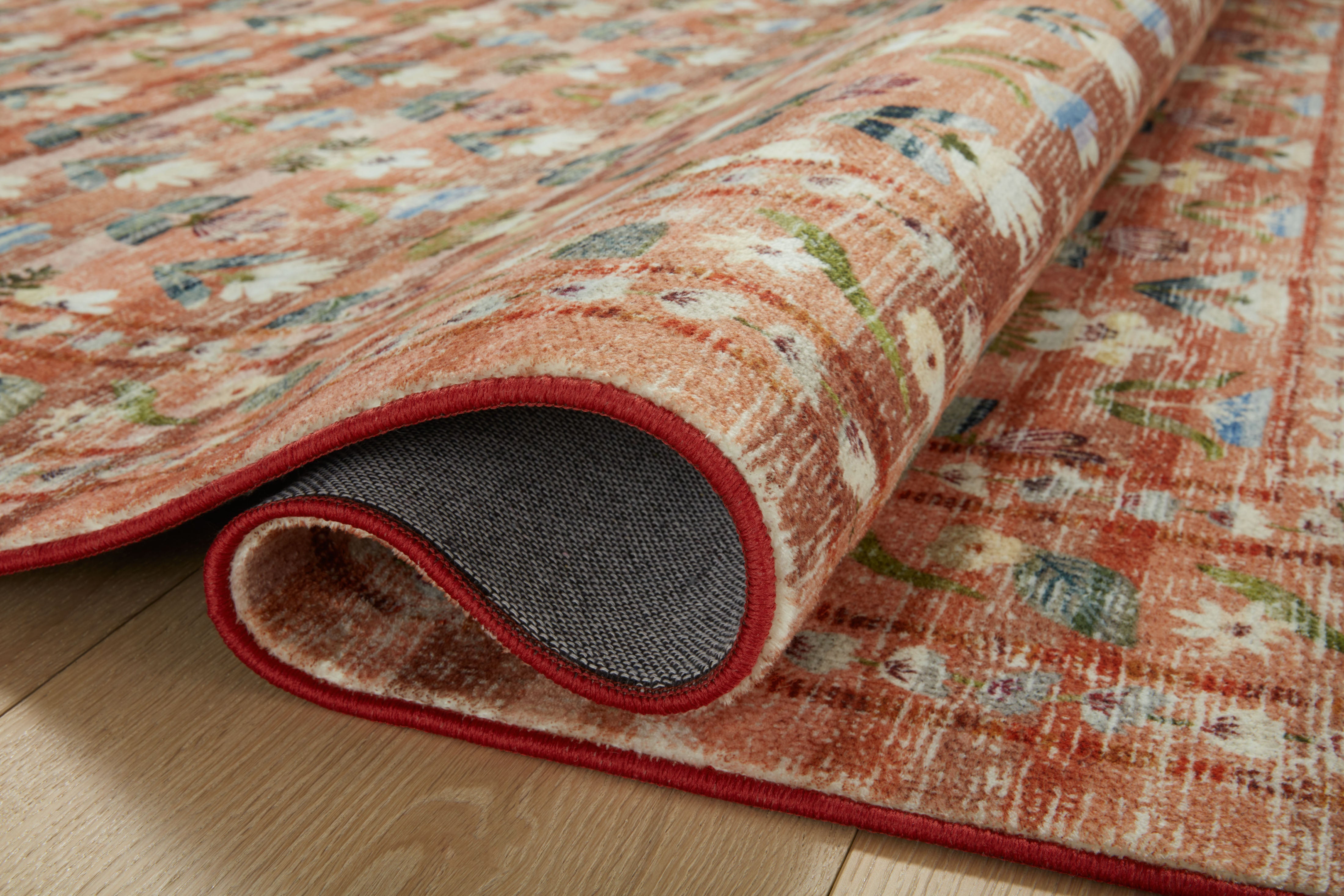 Rifle Paper Co. x Loloi Courtyard Terracotta Oval Rug RUGS - synthetic Loloi
