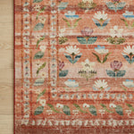 Rifle Paper Co. x Loloi Courtyard Terracotta Oval Rug RUGS - synthetic Loloi