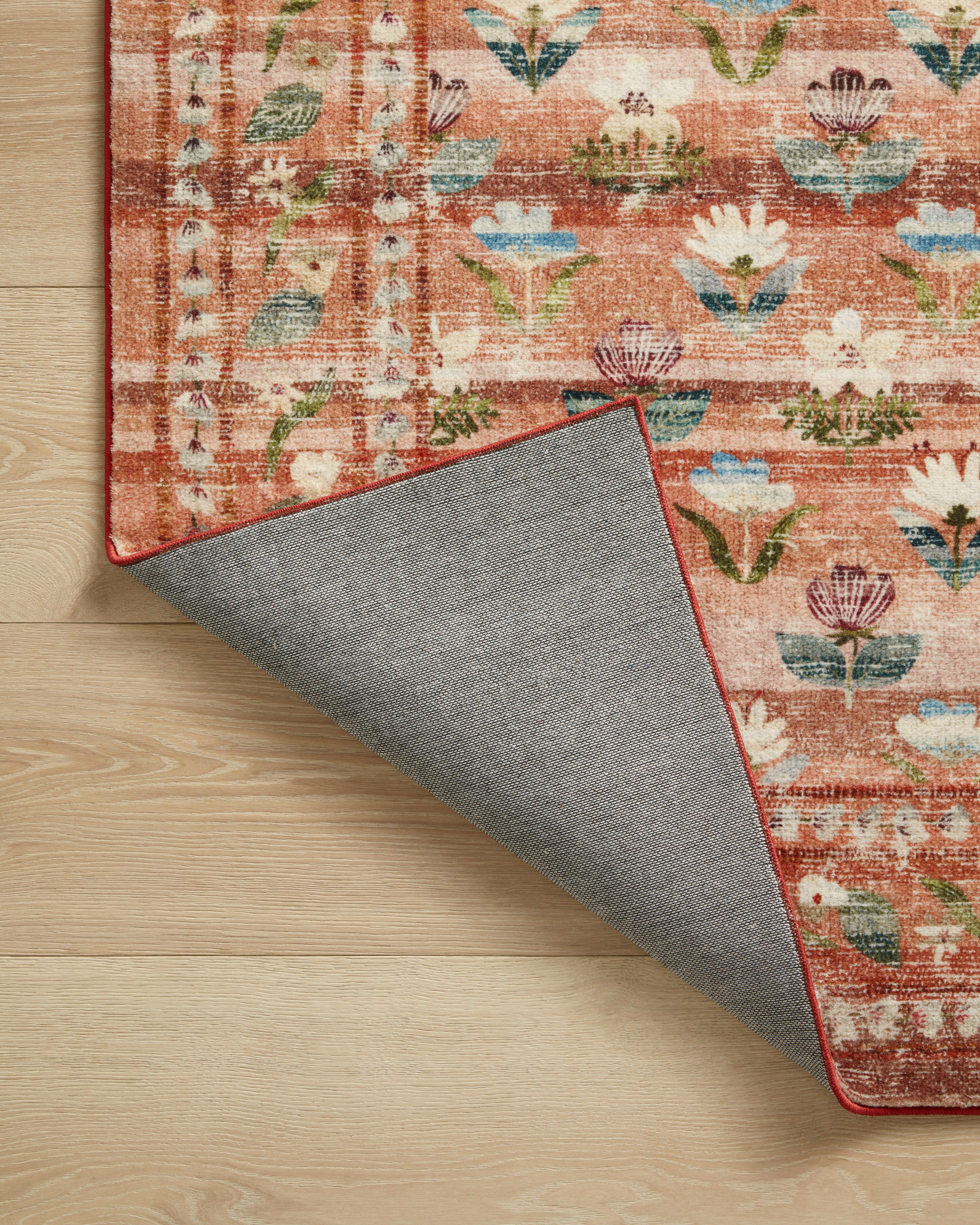 Rifle Paper Co. x Loloi Courtyard Terracotta Rug RUGS - synthetic Loloi