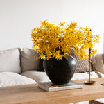 Faux Yellow Forsythia Bunch - Rug & Weave