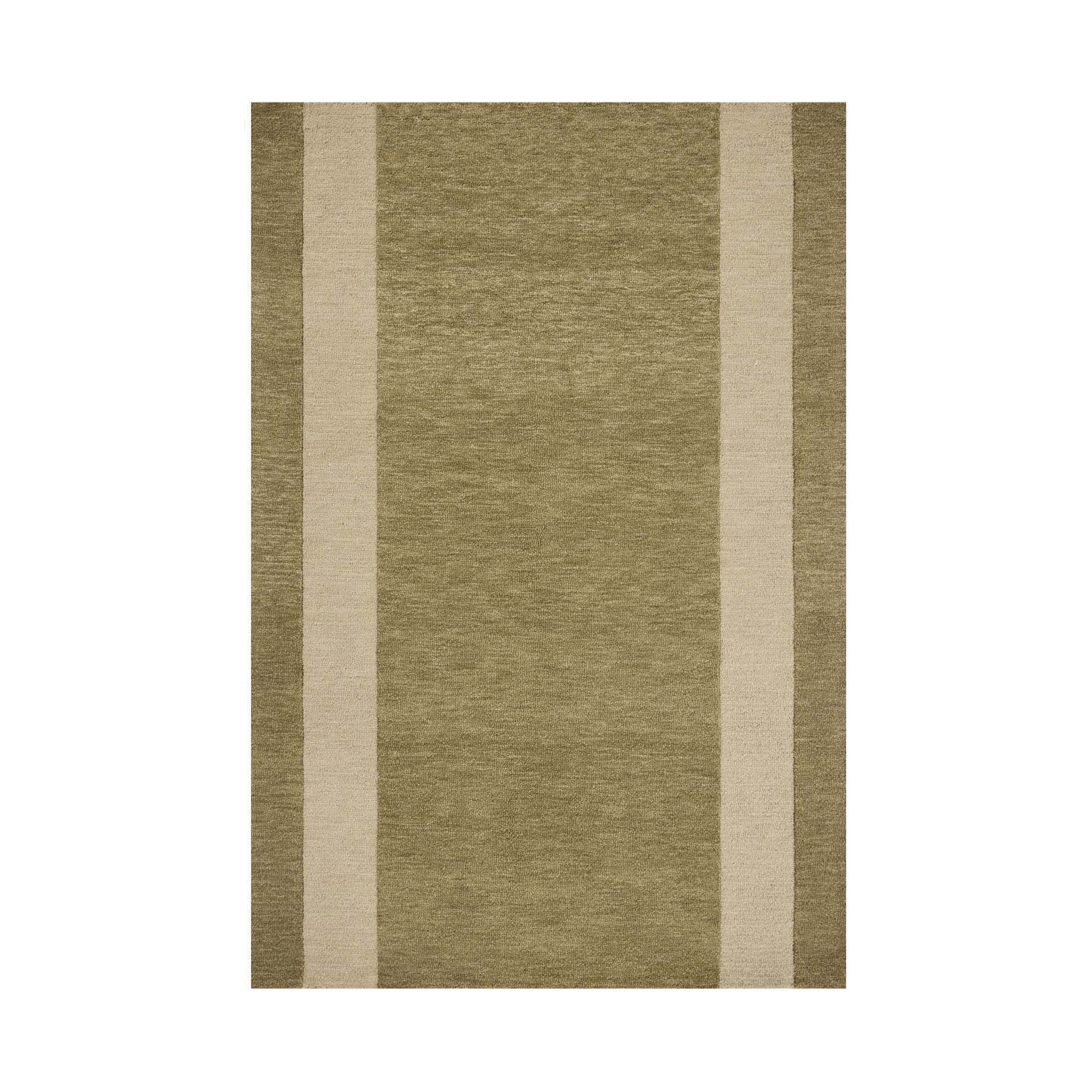 Leanne Ford x Loloi Craven Light Olive / Oatmeal Rug RUGS - wool Loloi