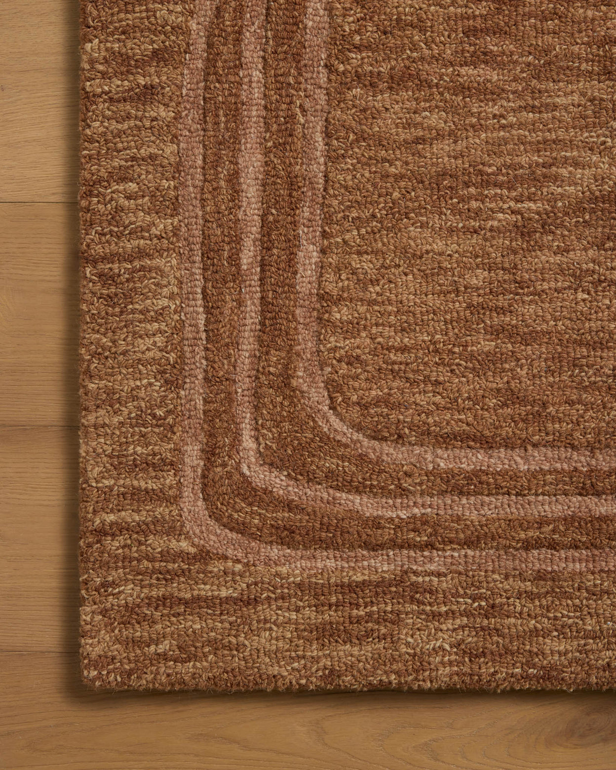 Leanne Ford x Loloi Craven Spice / Rose Rug RUGS - wool Loloi