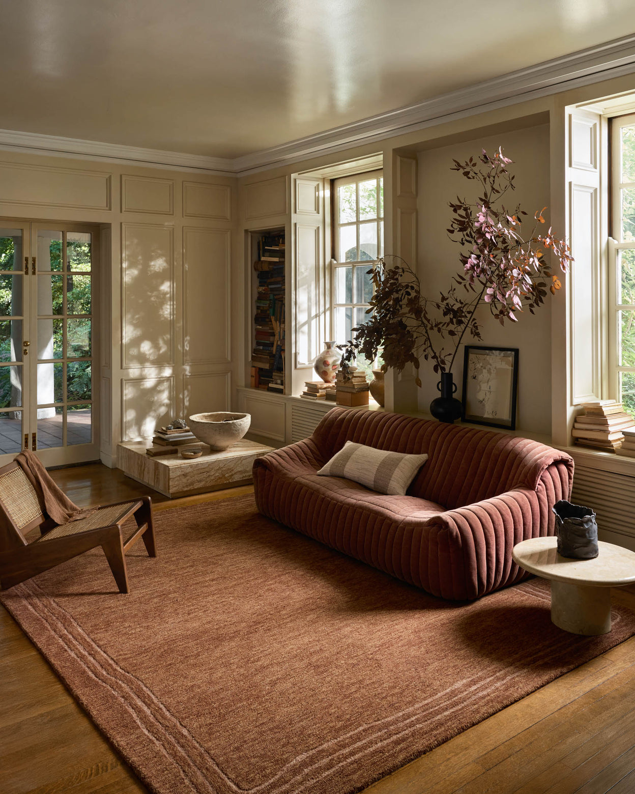 Leanne Ford x Loloi Craven Spice / Rose Rug RUGS - wool Loloi