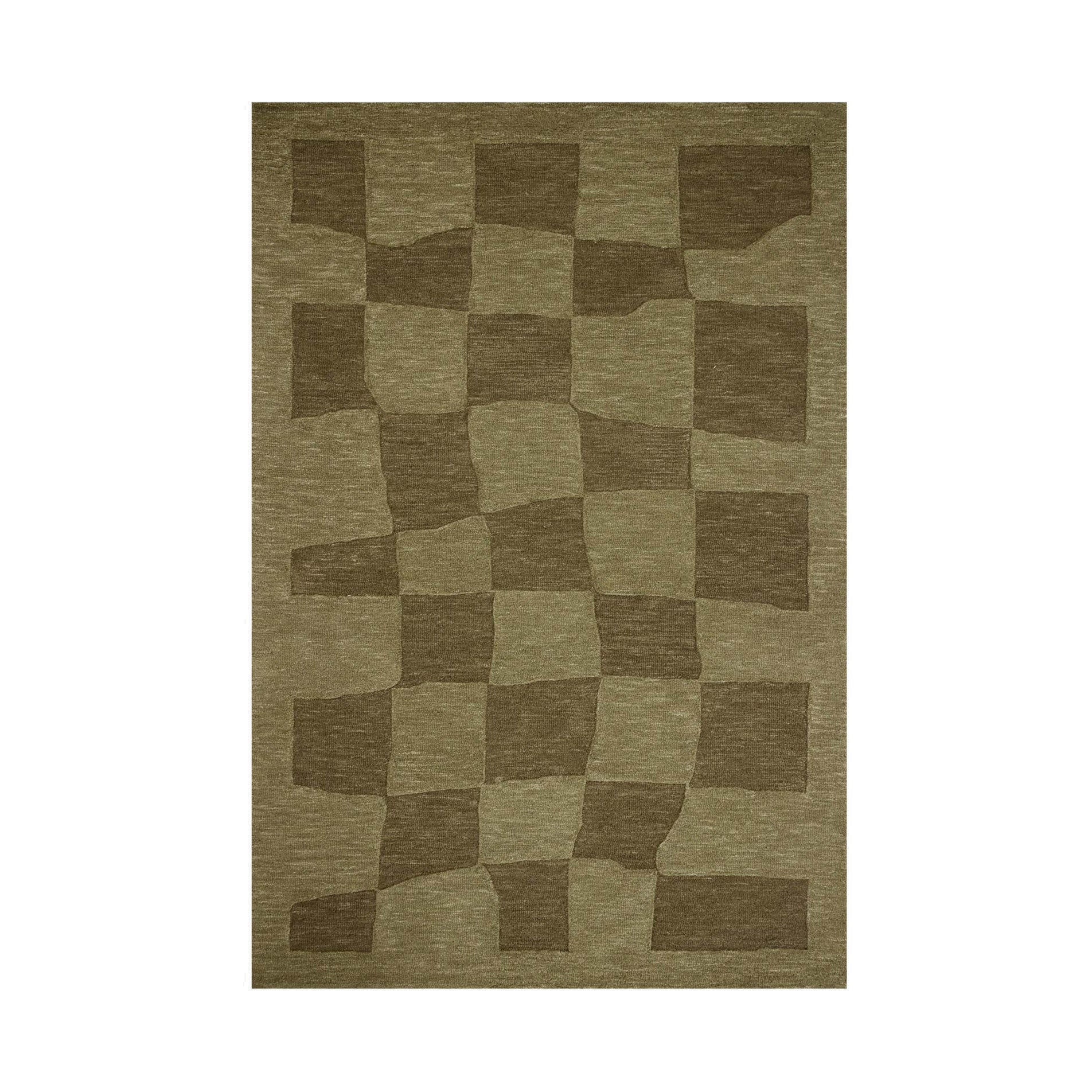 Leanne Ford x Loloi Craven Green / Olive Rug RUGS - wool Loloi