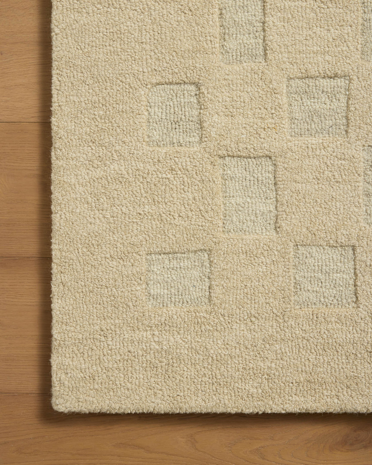 Leanne Ford x Loloi Craven Oatmeal / Dove Rug RUGS - wool Loloi