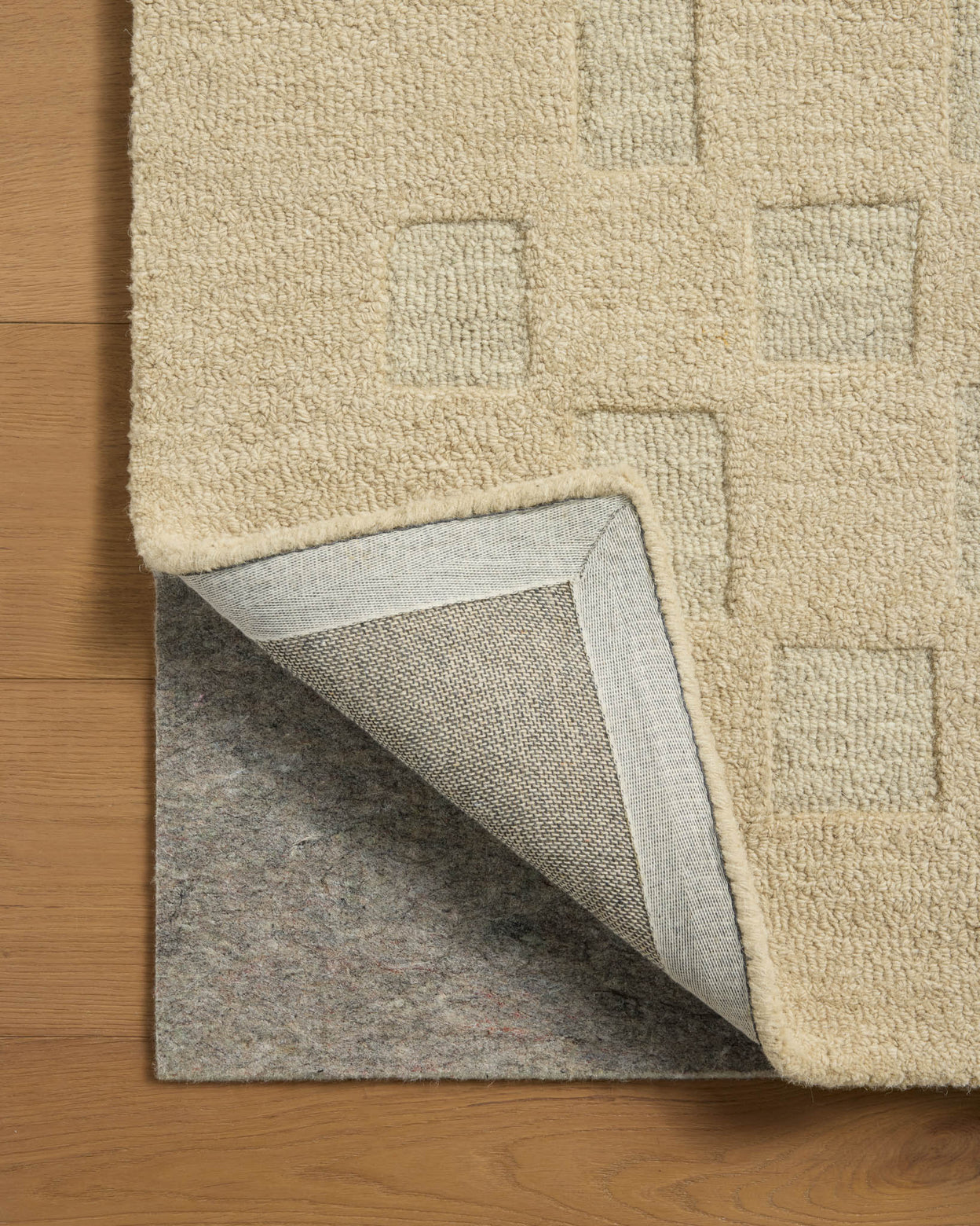 Leanne Ford x Loloi Craven Oatmeal / Dove Rug RUGS - wool Loloi