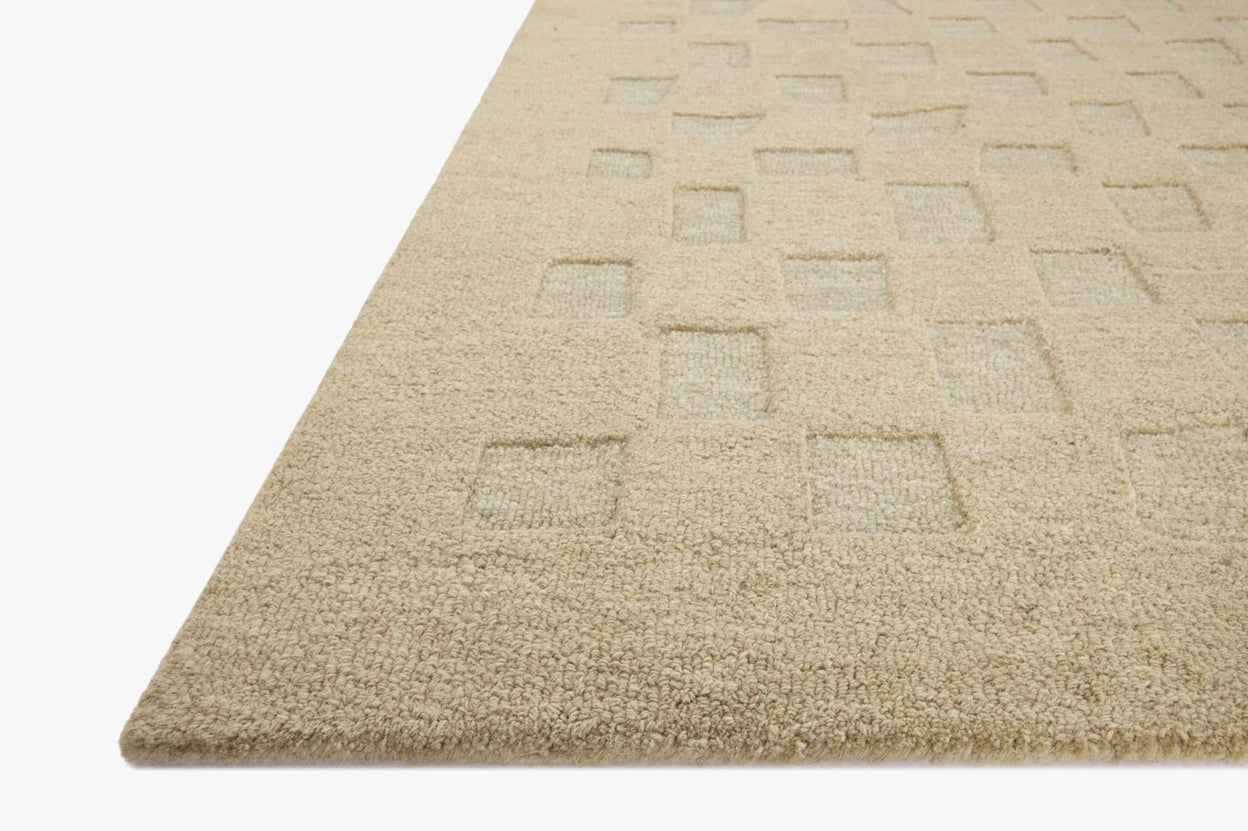 Leanne Ford x Loloi Craven Oatmeal / Dove Rug RUGS - wool Loloi