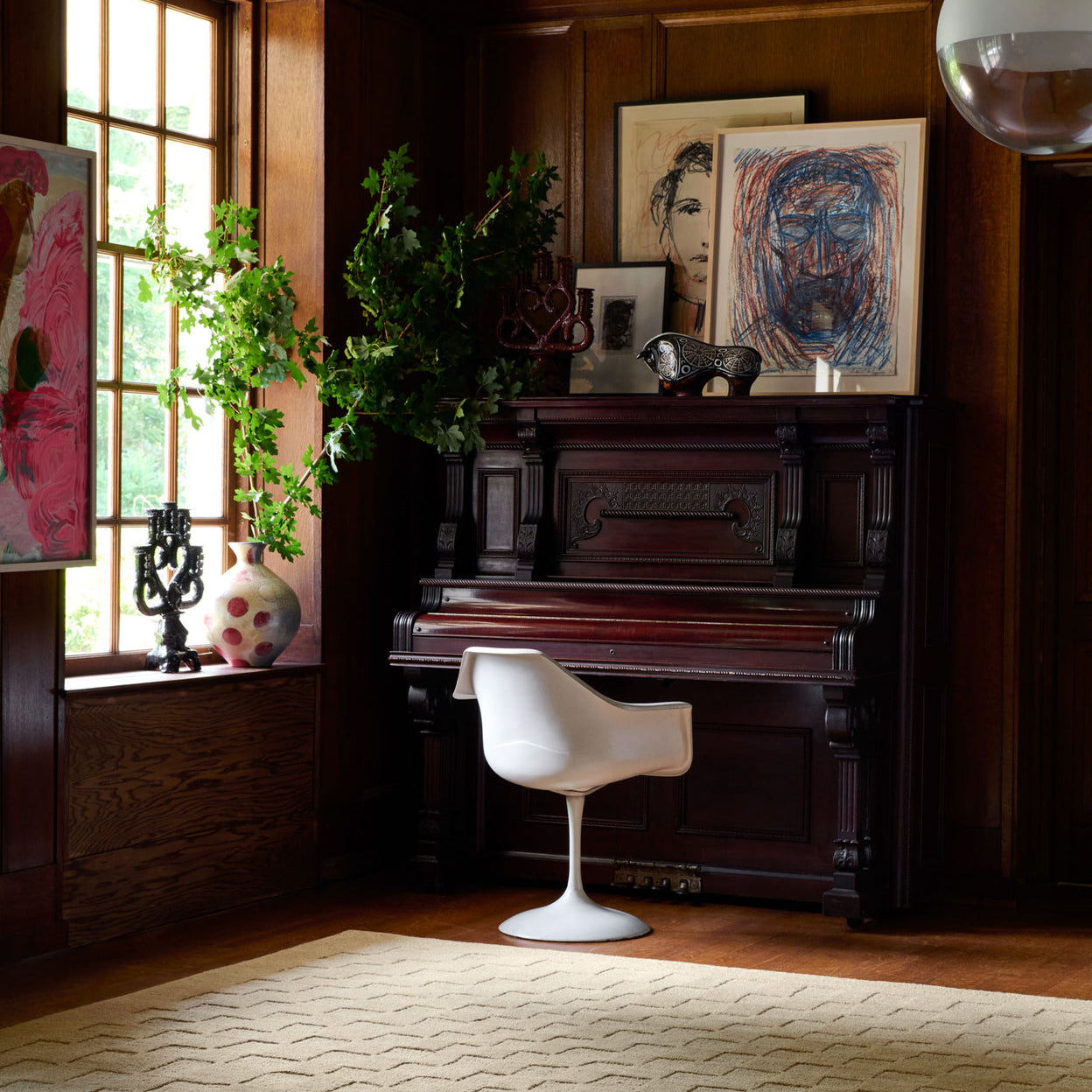 Leanne Ford x Loloi Craven Oatmeal / Dove Rug RUGS - wool Loloi