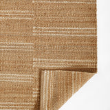 Crescent Broken Stripe Hand Woven Jute Area Rug RUGS - jute Momeni