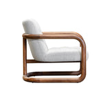 Curb Club Chair FURNITURE - accent chair LH IMPORTS
