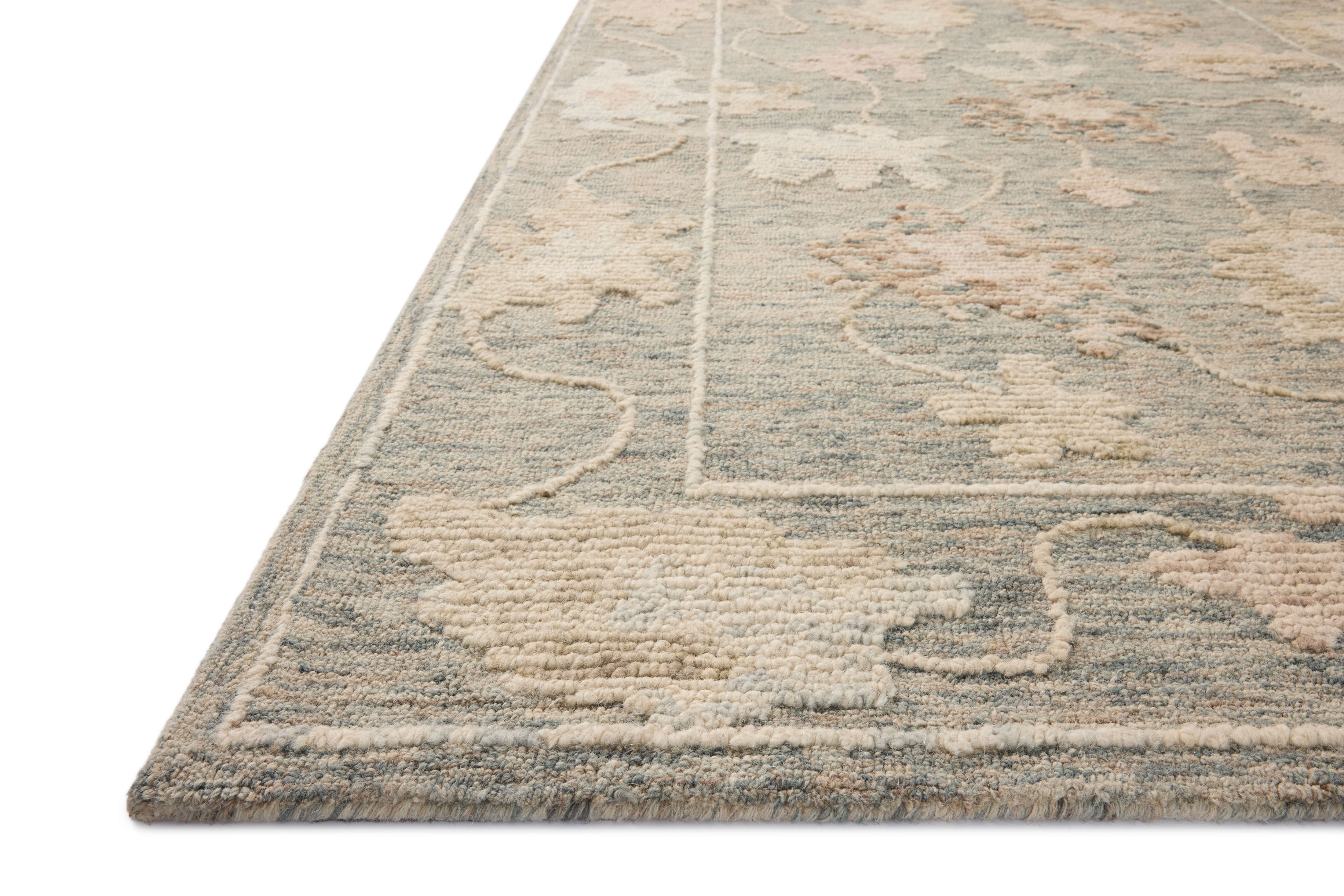 Loloi Cynthia Denim / Blue Rug RUGS - wool Loloi 18" x 18" sample