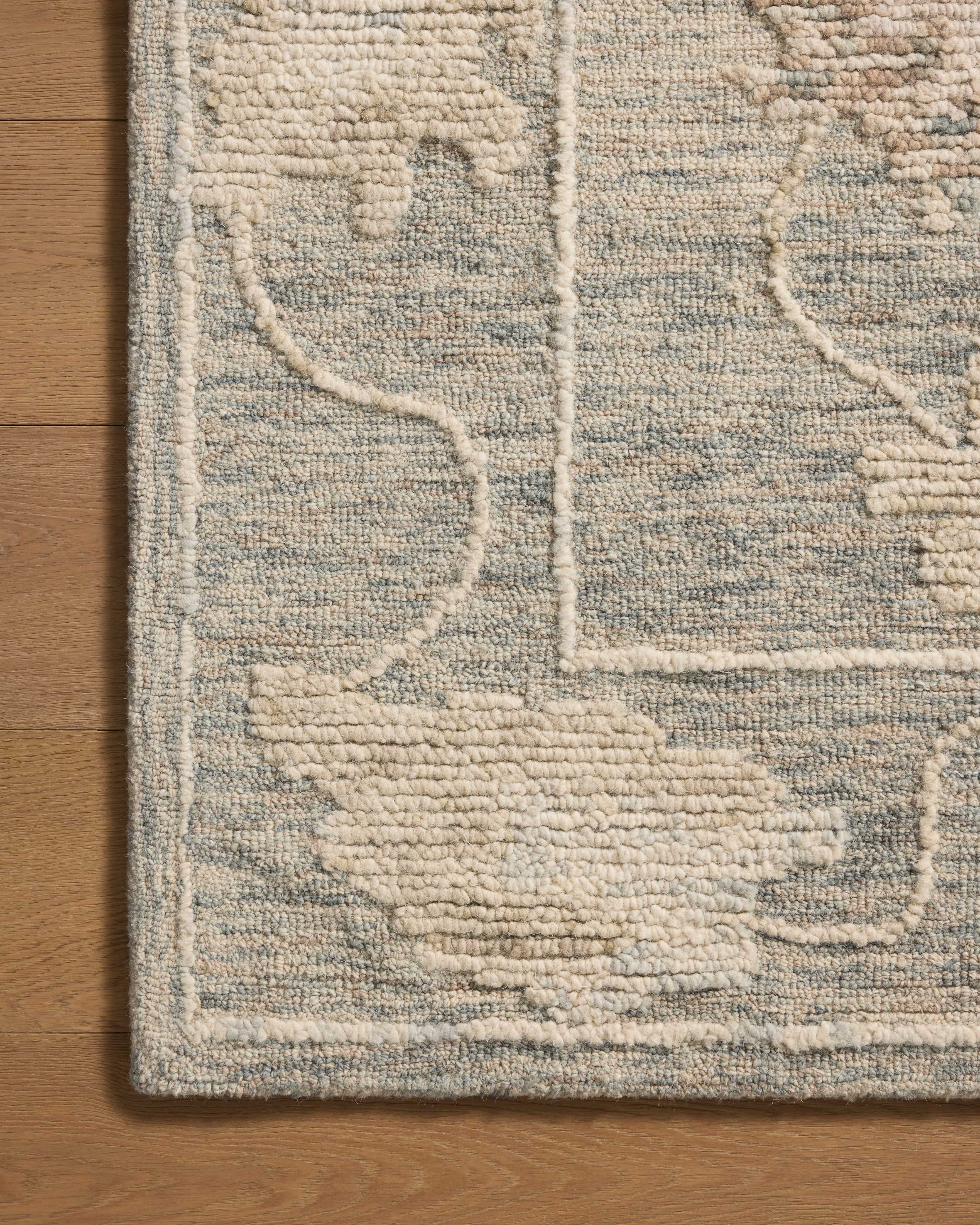 Loloi Cynthia Denim / Blue Rug RUGS - wool Loloi 18" x 18" sample